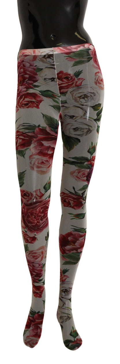 Італійські нейлонові колготки Dolce &amp; Gabbana Floral Elegance
