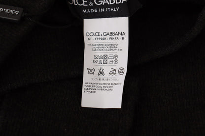 Dolce &amp; Gabbana Елегантні кашемірові сірі колготки | Зимова розкіш
