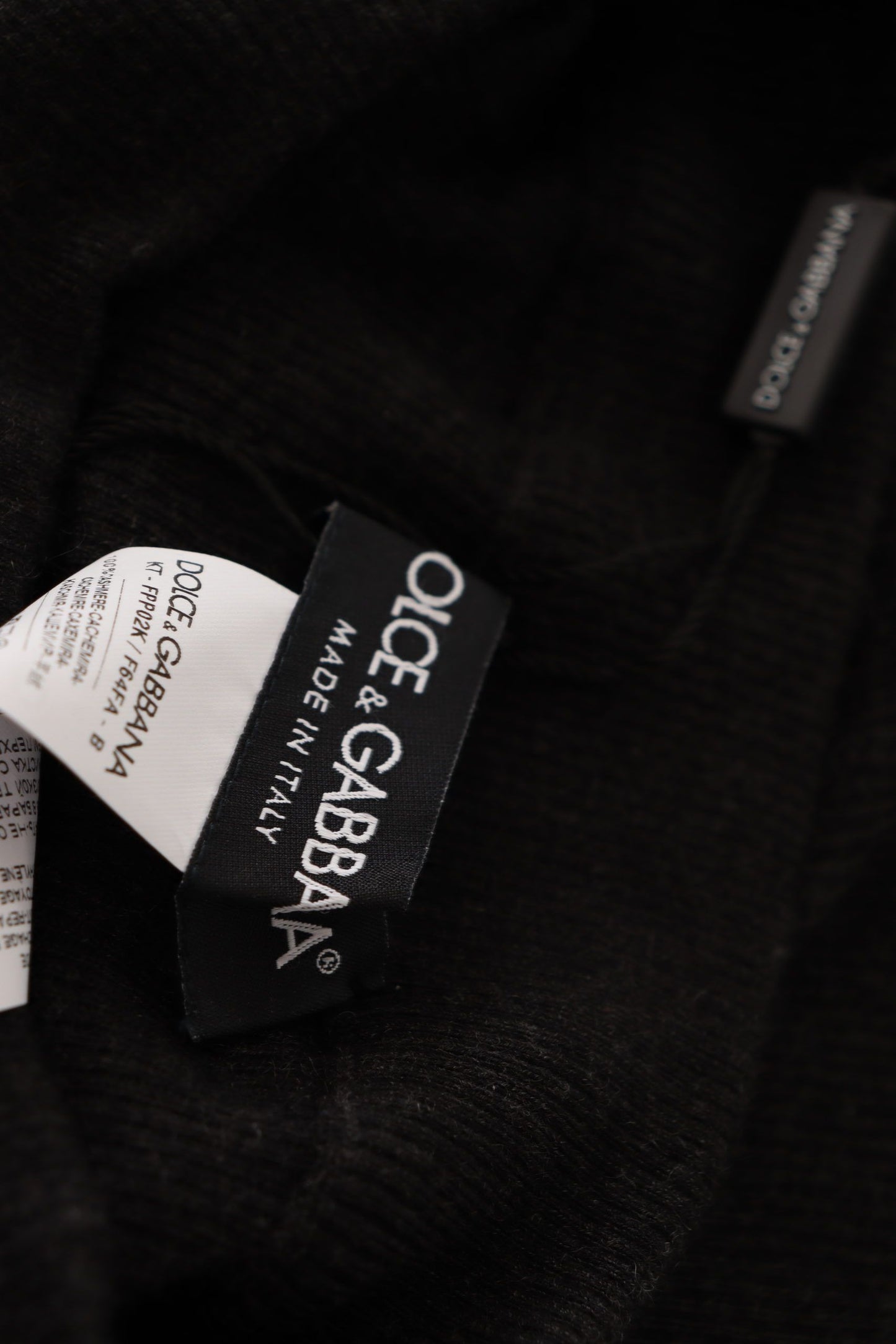 Dolce &amp; Gabbana Елегантні кашемірові сірі колготки | Зимова розкіш
