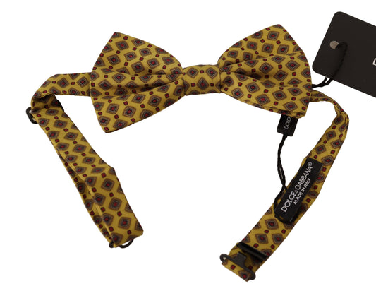 Елегантний жовтий шовковий метелик Dolce &amp; Gabbana
