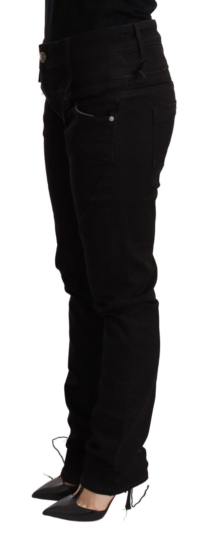 Acht Chic Skinny Black Denim із заниженою талією