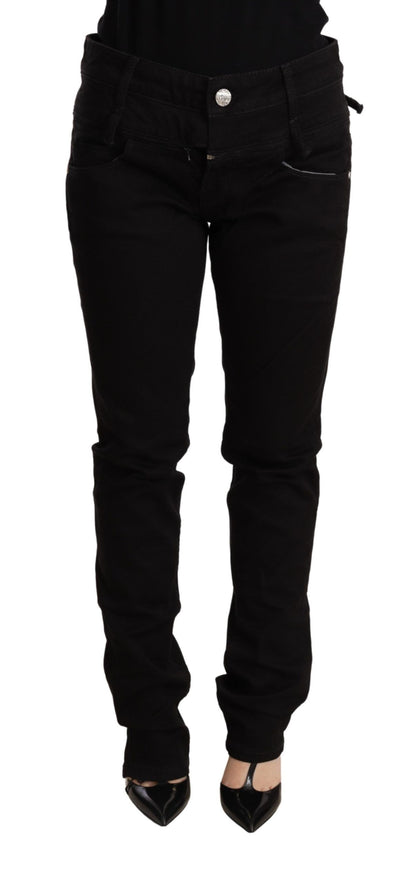 Acht Chic Skinny Black Denim із заниженою талією