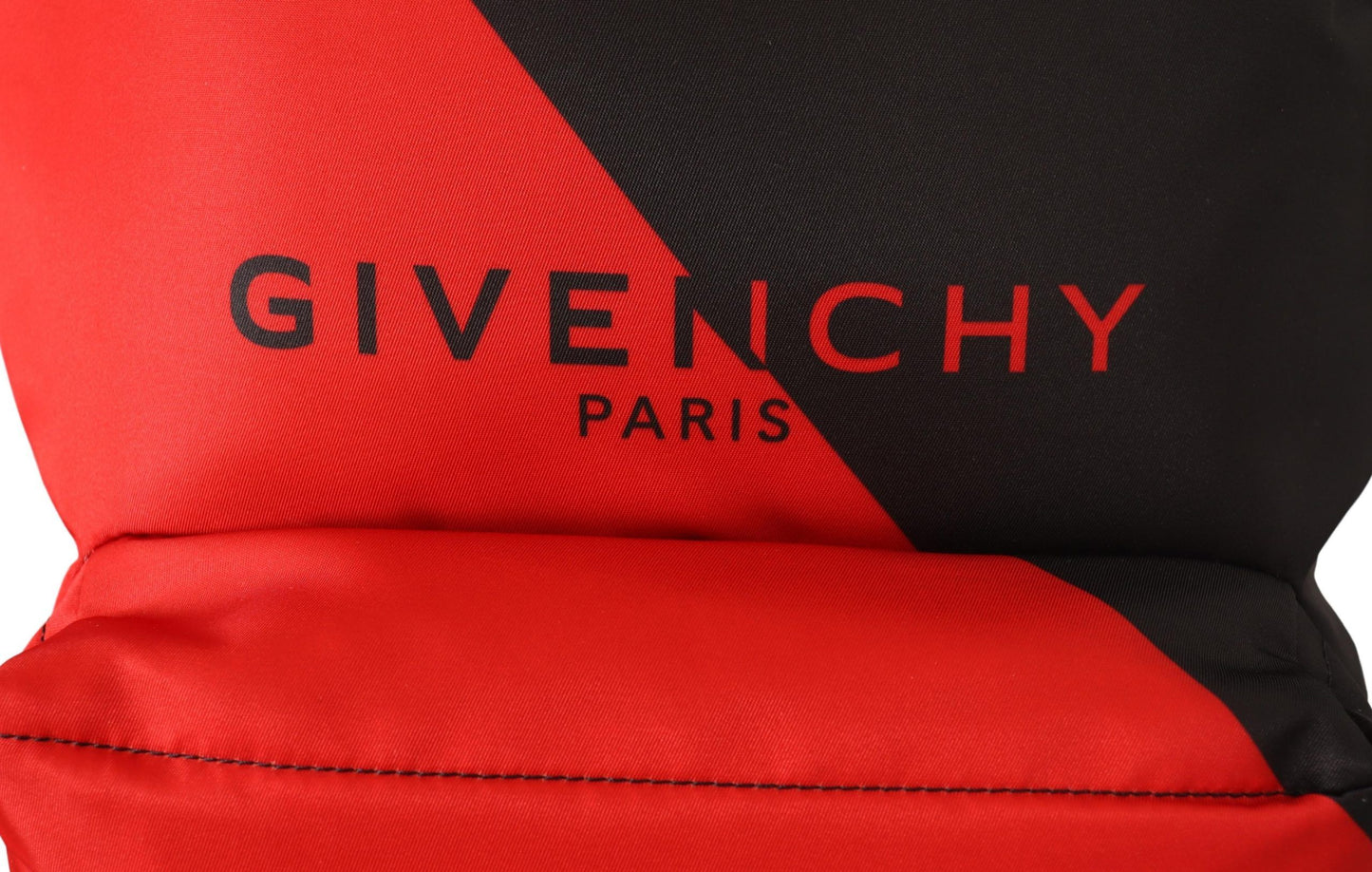 Витончений міський рюкзак Givenchy чорно-червоного кольору