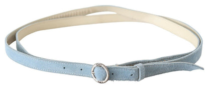 Костюм National Chic Sky Blue Leather Belt - Пряжка зі стилем