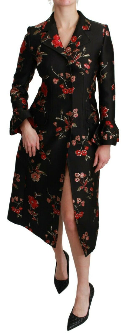 Елегантний тренч Dolce &amp; Gabbana з квітковою вишивкою