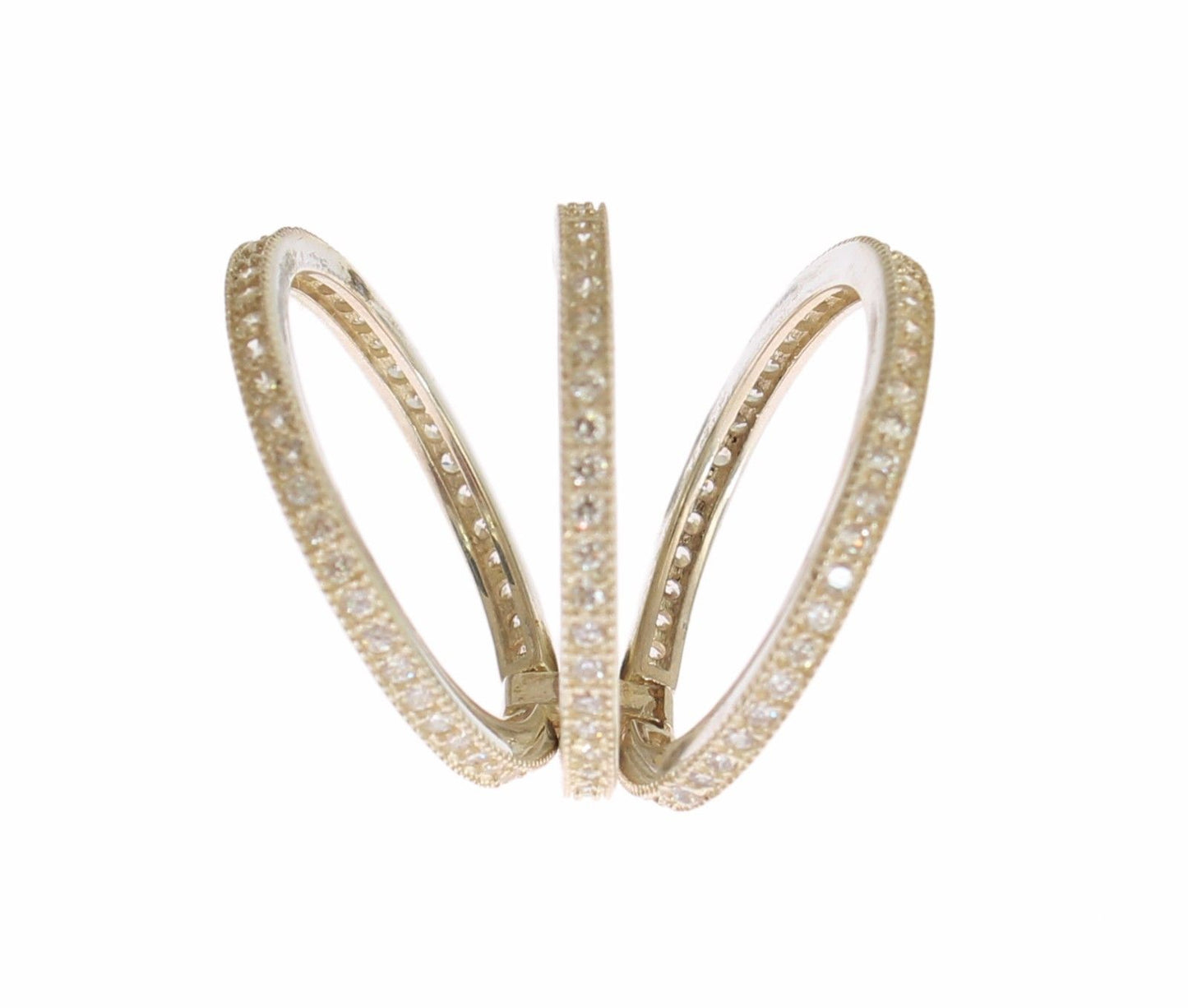Каблучка Nialaya Dazzling Sterling Silver CZ CZ Crystal Ring