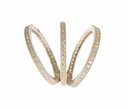 Каблучка Nialaya Dazzling Sterling Silver CZ CZ Crystal Ring