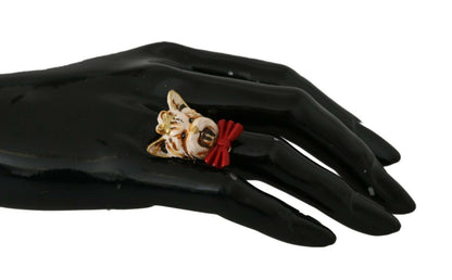 Жіноча каблучка Dolce &amp; Gabbana Elegant Canine Charm