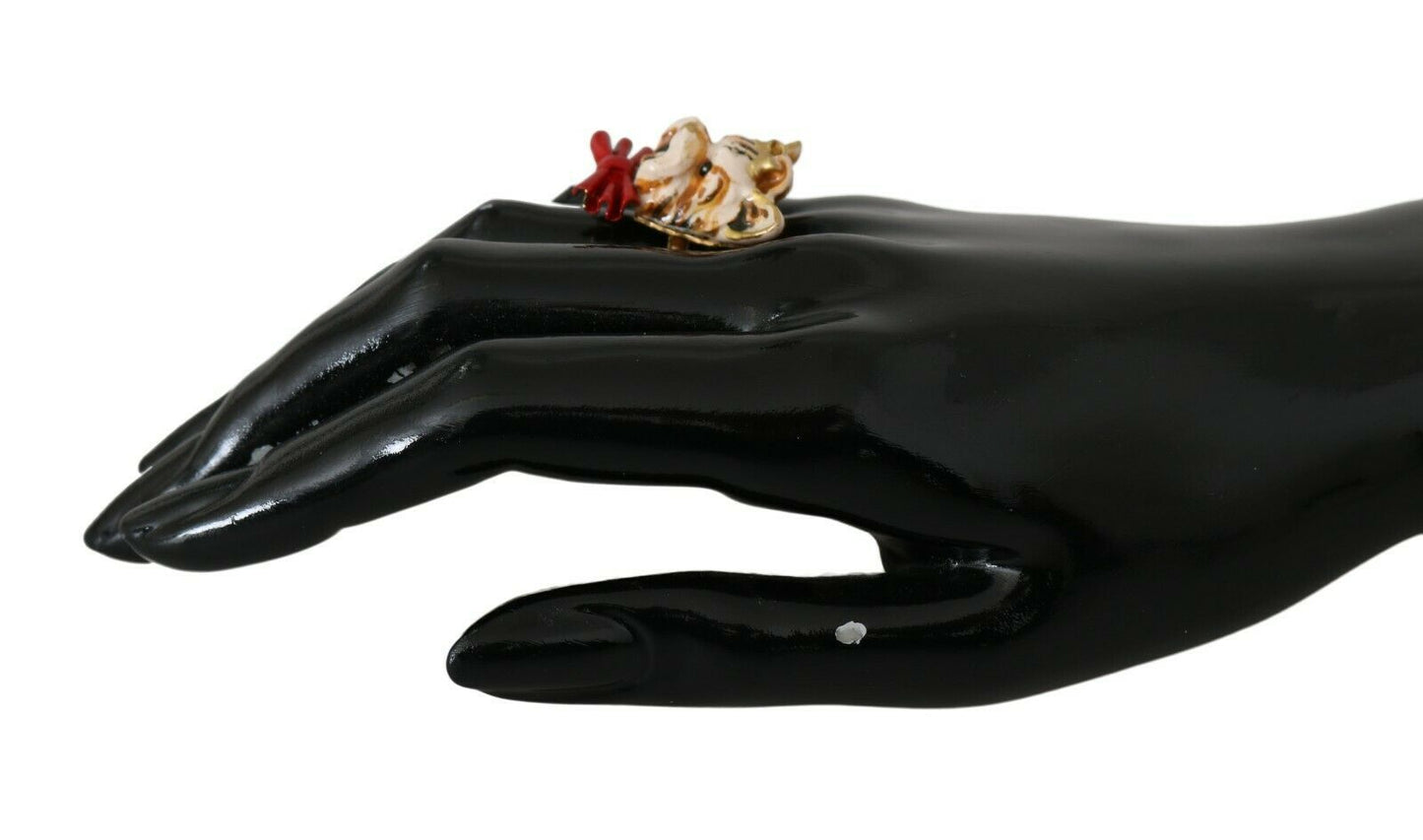 Жіноча каблучка Dolce &amp; Gabbana Elegant Canine Charm