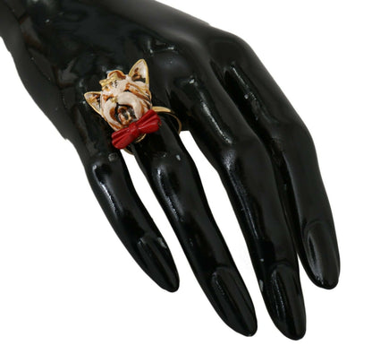 Жіноча каблучка Dolce &amp; Gabbana Elegant Canine Charm