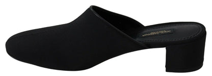 Розкішні чорні сандалі Dolce &amp; Gabbana Grosgrain