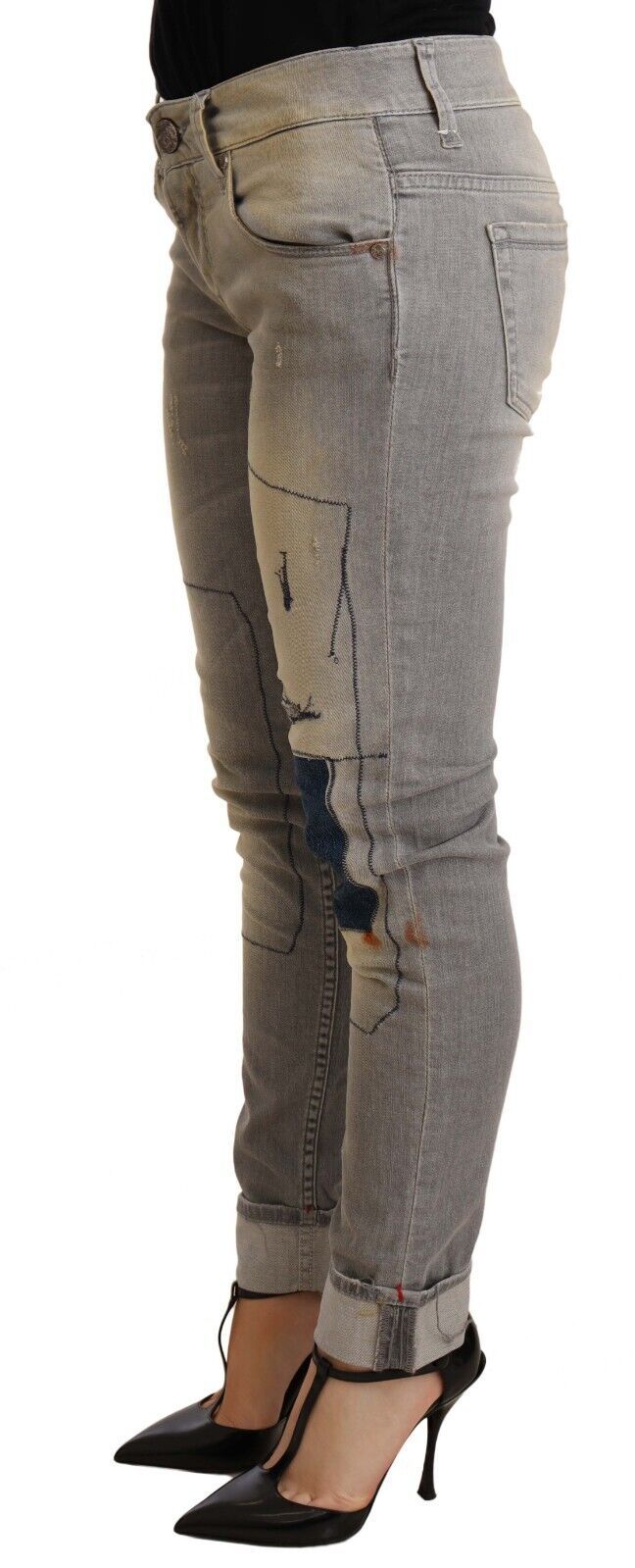 Джинси Acht Chic Slim Fit Grey Wash Denim