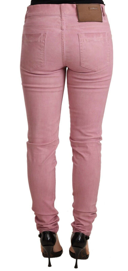 Рожеві джинсові джинси Acht Elegant Slim Fit