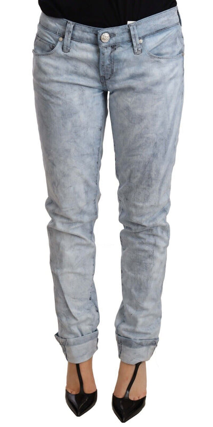 Світло-блакитні джинси Acht Chic Push Up Denim