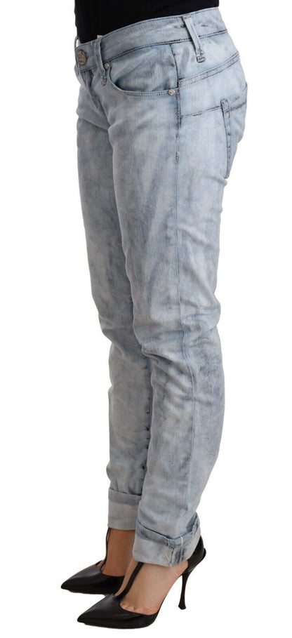 Світло-блакитні джинси Acht Chic Push Up Denim