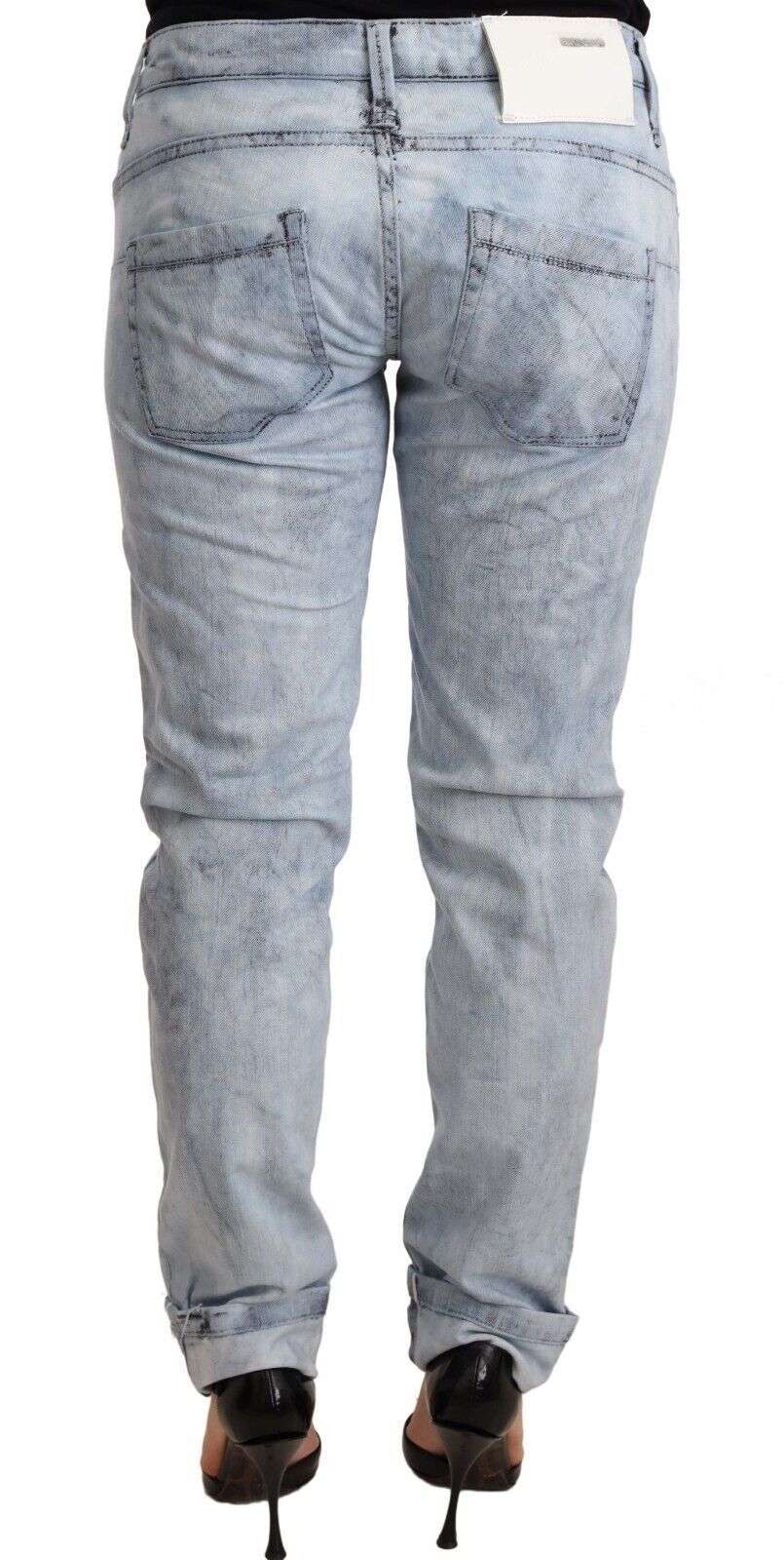 Світло-блакитні джинси Acht Chic Push Up Denim