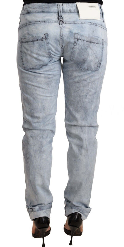 Світло-блакитні джинси Acht Chic Push Up Denim