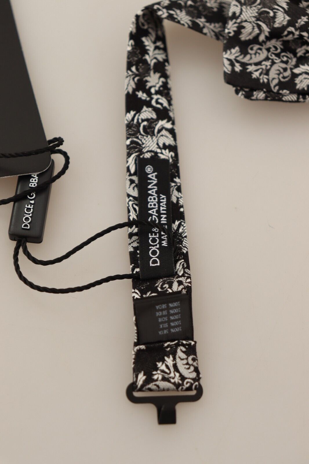 Dolce &amp; Gabbana Floral Silk Bow Tie Luxe