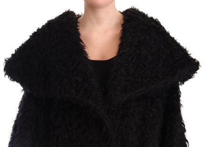 Куртка Dolce &amp; Gabbana Sleek Runway Fur Cape