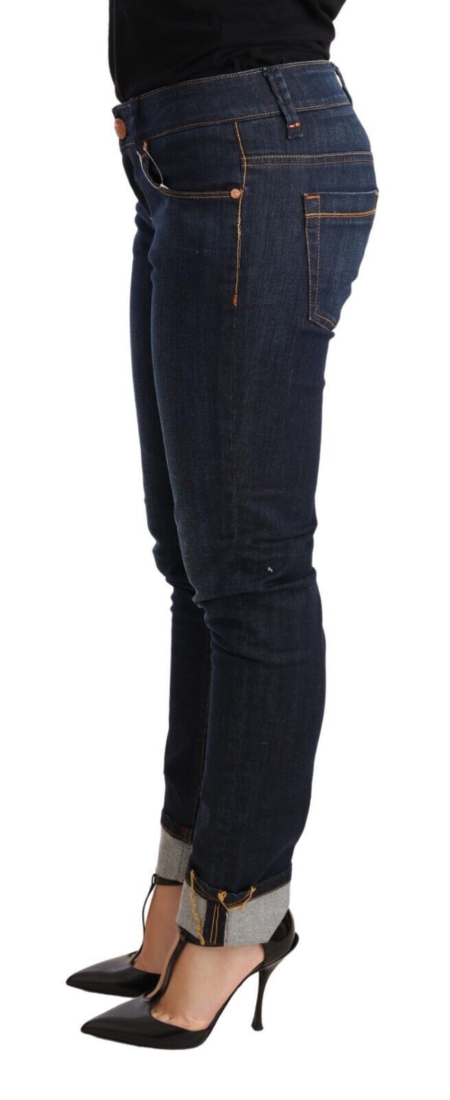 Acht Chic Skinny Denim із заниженою талією