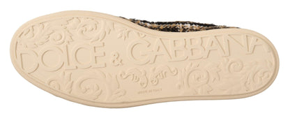 Модні бежеві високі кросівки Dolce &amp; Gabbana