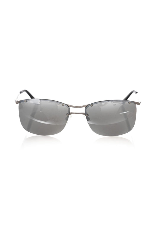 Чоловічі сонцезахисні окуляри Frankie Morello Silver Metallic