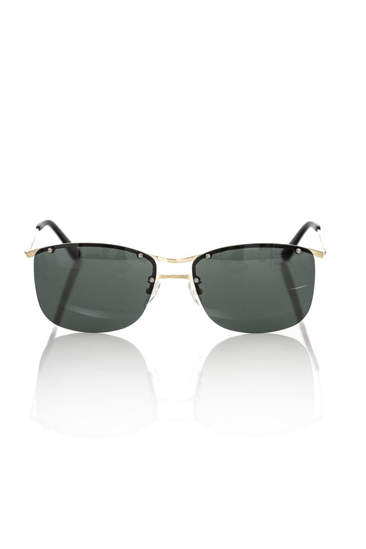 Чоловічі сонцезахисні окуляри Frankie Morello Black Metallic Fiber