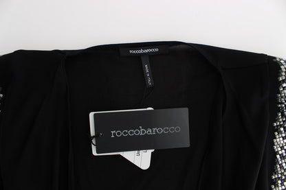 Елегантна сукня без рукавів з драпірованим декольте Roccobarocco