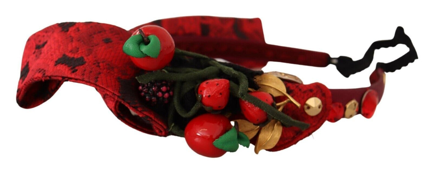 Вишукана діадема Dolce &amp; Gabbana, прикрашена ягідними кристалами