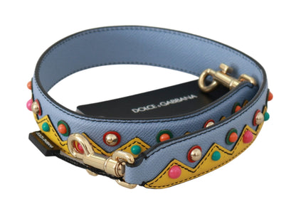 Багатобарвний шкіряний аксесуар через плече Dolce &amp; Gabbana
