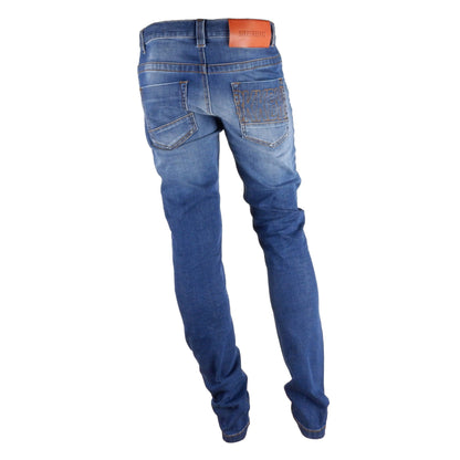 Джинси Bikkembergs Sleek Dark Blue Regular Fit
