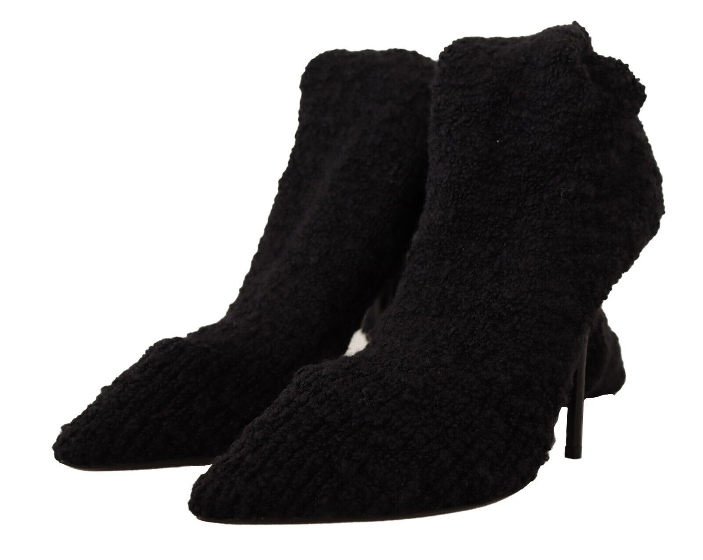 Чорні еластичні шкарпетки Dolce &amp; Gabbana Chic