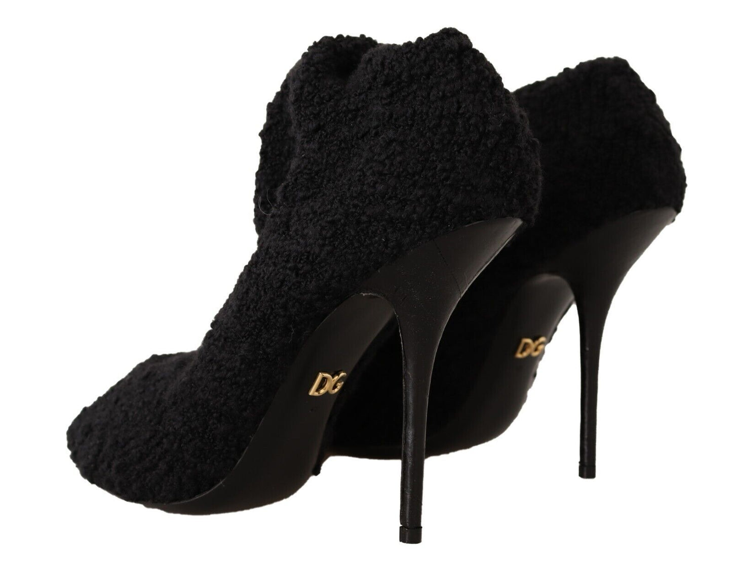 Чорні еластичні шкарпетки Dolce &amp; Gabbana Chic