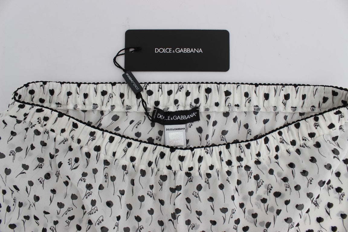 Елегантні шовкові мереживні сну-шорти Dolce &amp; Gabbana