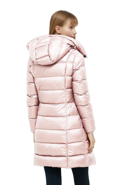 Рожева нейлонова жіноча куртка Refrigiwear