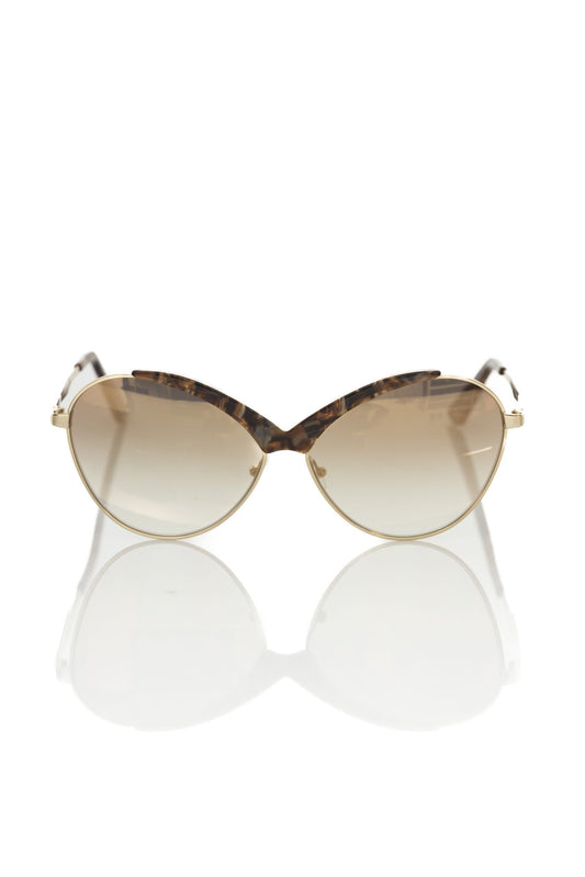 Жіночі сонцезахисні окуляри Frankie Morello Beige Metallic