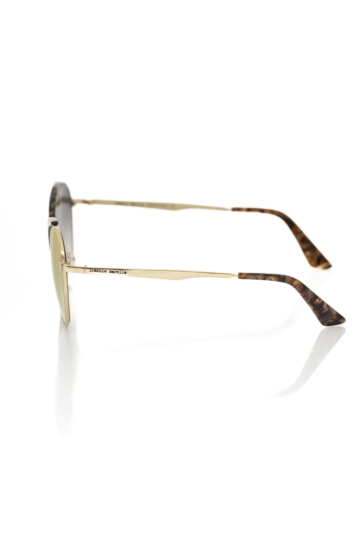 Жіночі сонцезахисні окуляри Frankie Morello Beige Metallic