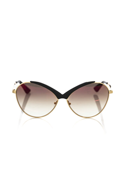 Жіночі сонцезахисні окуляри Frankie Morello Black Metallic Fiber