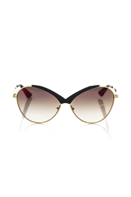 Жіночі сонцезахисні окуляри Frankie Morello Black Metallic Fiber