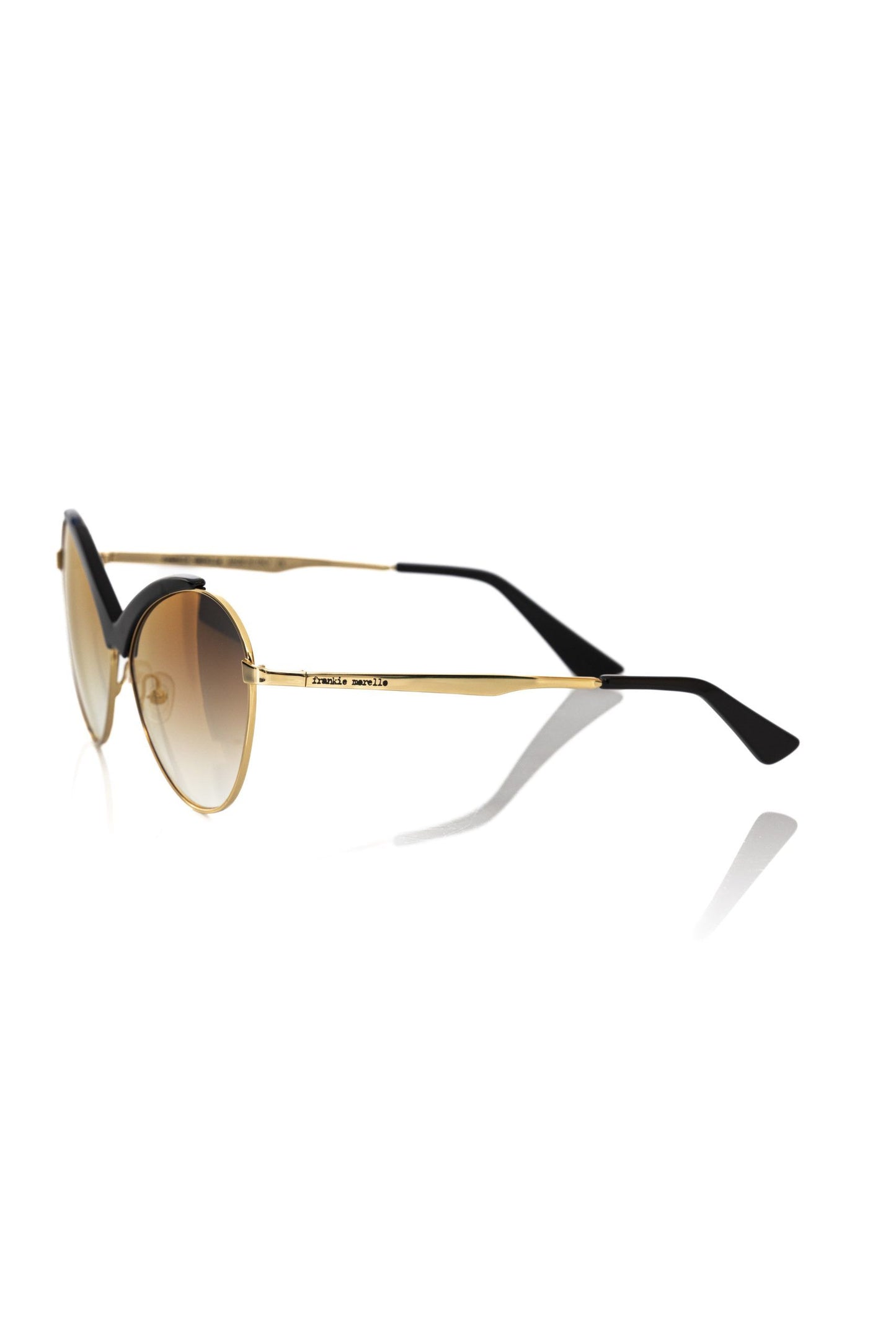 Жіночі сонцезахисні окуляри Frankie Morello Black Metallic Fiber