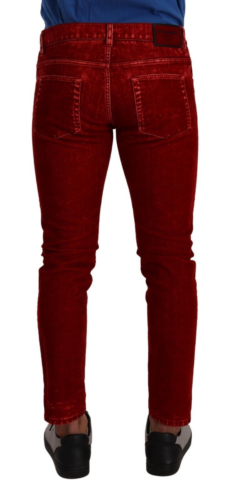 Дизайнерські джинси Dolce &amp; Gabbana Ravishing Red Slim Fit