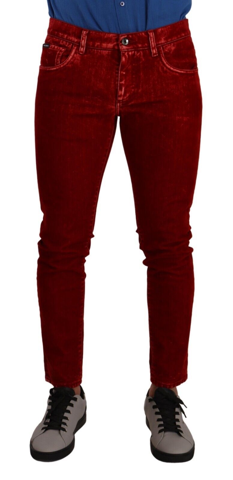 Дизайнерські джинси Dolce &amp; Gabbana Ravishing Red Slim Fit