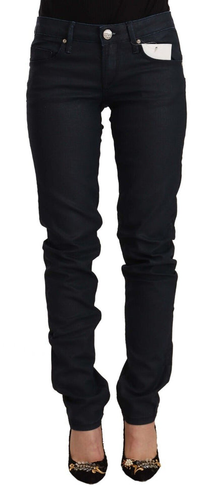 Acht Chic Skinny Black Denim із заниженою талією