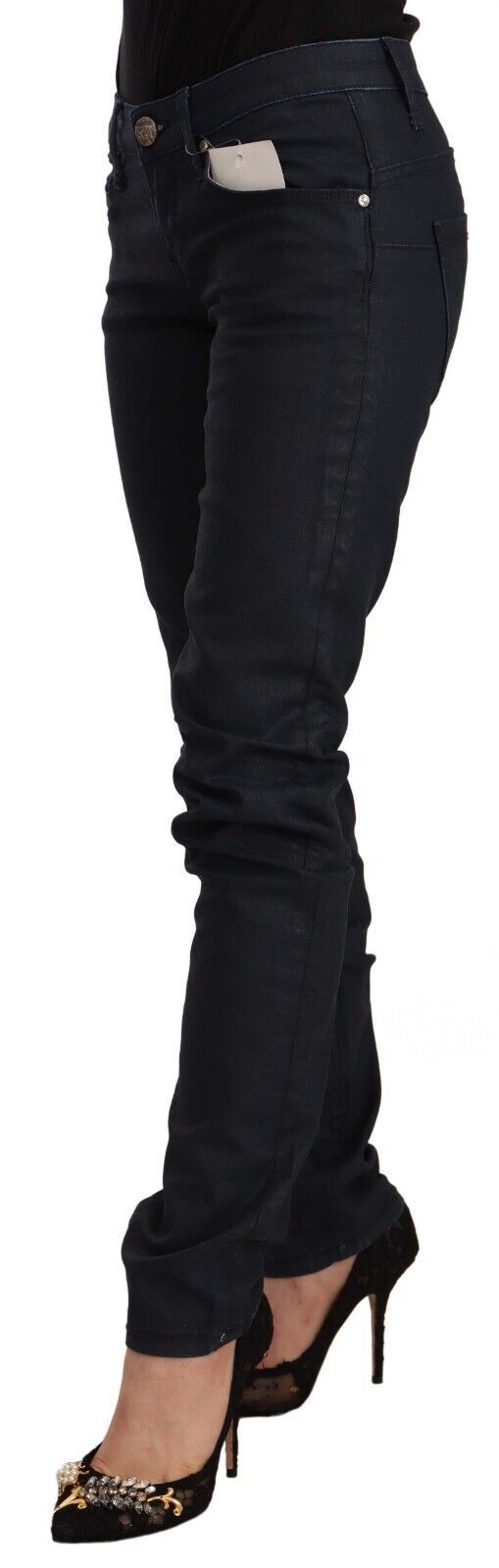 Acht Chic Skinny Black Denim із заниженою талією