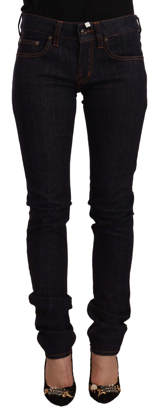 Дизайнерські джинси GF Ferre Chic Black Slim Fit