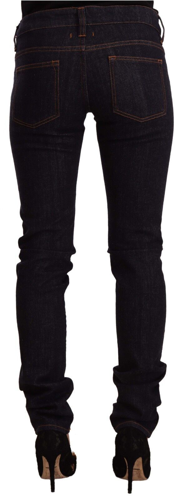 Дизайнерські джинси GF Ferre Chic Black Slim Fit