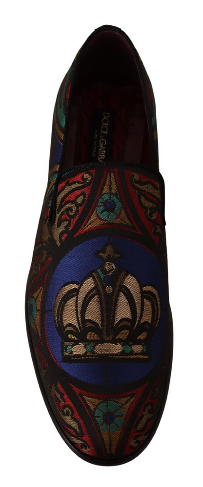 Різнобарвні жаккардові тапочки Dolce &amp; Gabbana