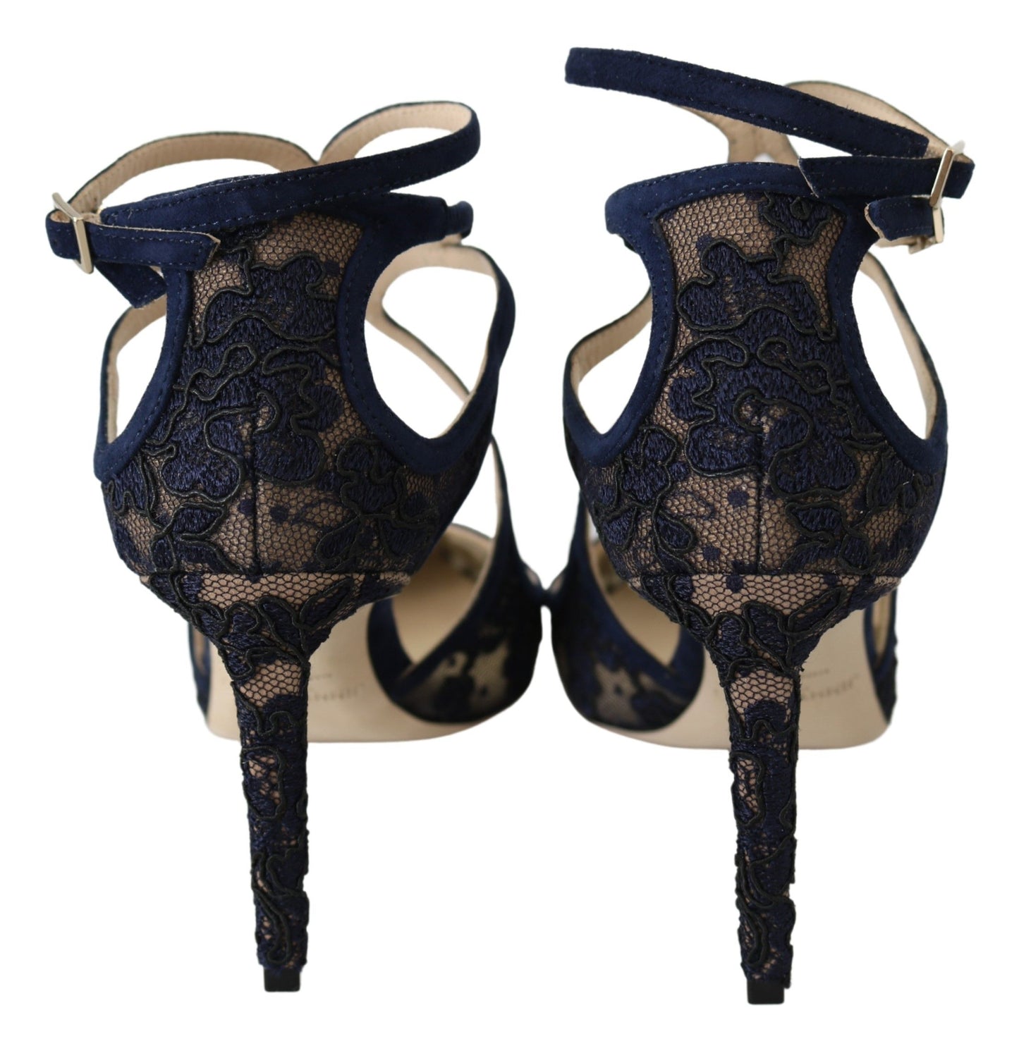 Jimmy Choo Темно-сині шкіряні туфлі Lancer Elegance Unleashed