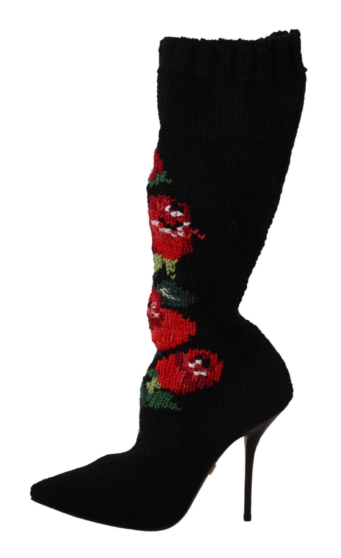 Елегантні шкарпетки Dolce &amp; Gabbana з червоними трояндами