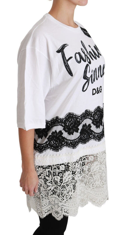Футболка Dolce &amp; Gabbana Chic DG Fashion Sinners